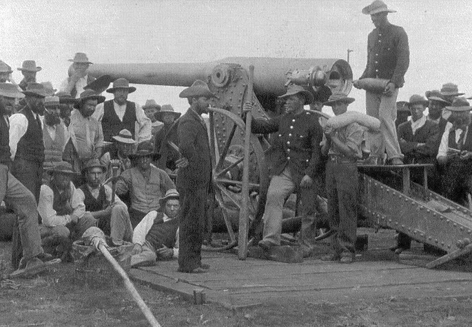 155 mm Creusot Long Tom ağır topu