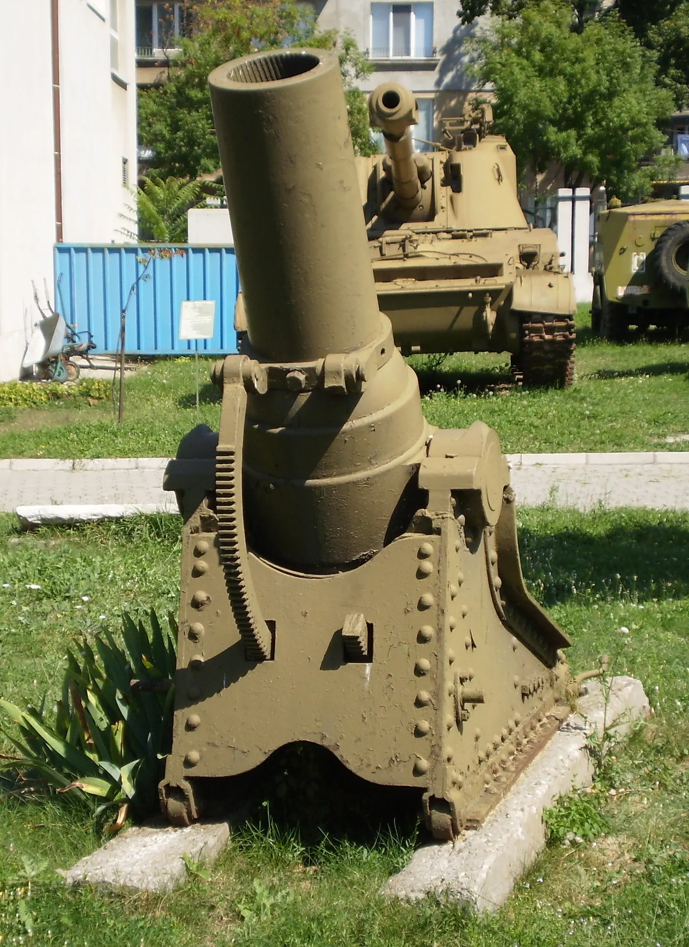 8-inch M1877 mortar