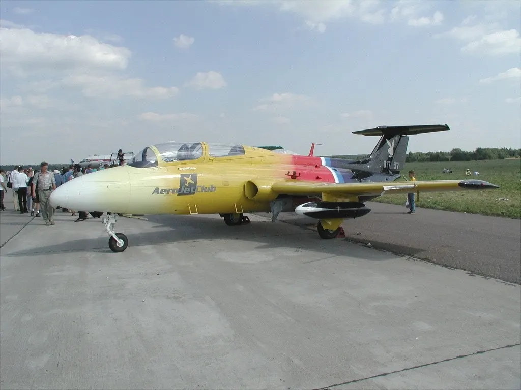 Aero L-29 Delfin jet trainer aircraft
