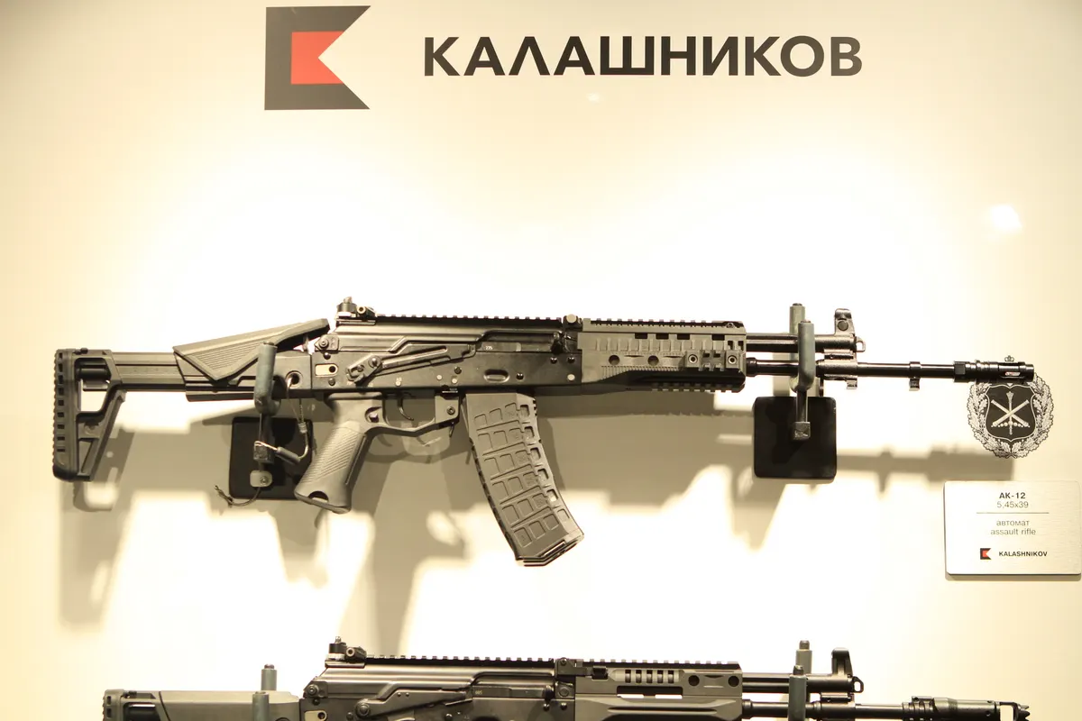 Rus yapımı AK-12 saldırı tüfeği