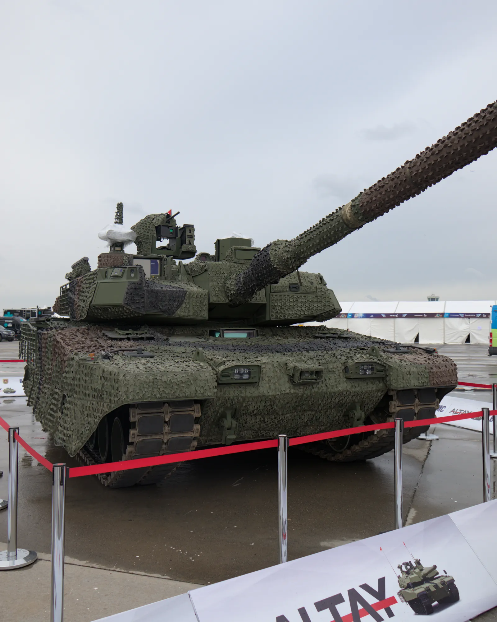 The Altay main battle tank, developed over roughly a decade with Otokar as original design and prototyping contractor before BMC took over full-rate production in 2018.