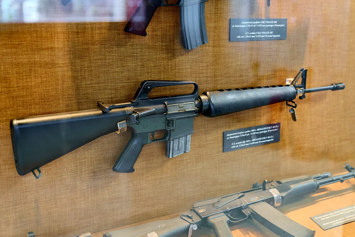 Early Colt AR-15 rifle