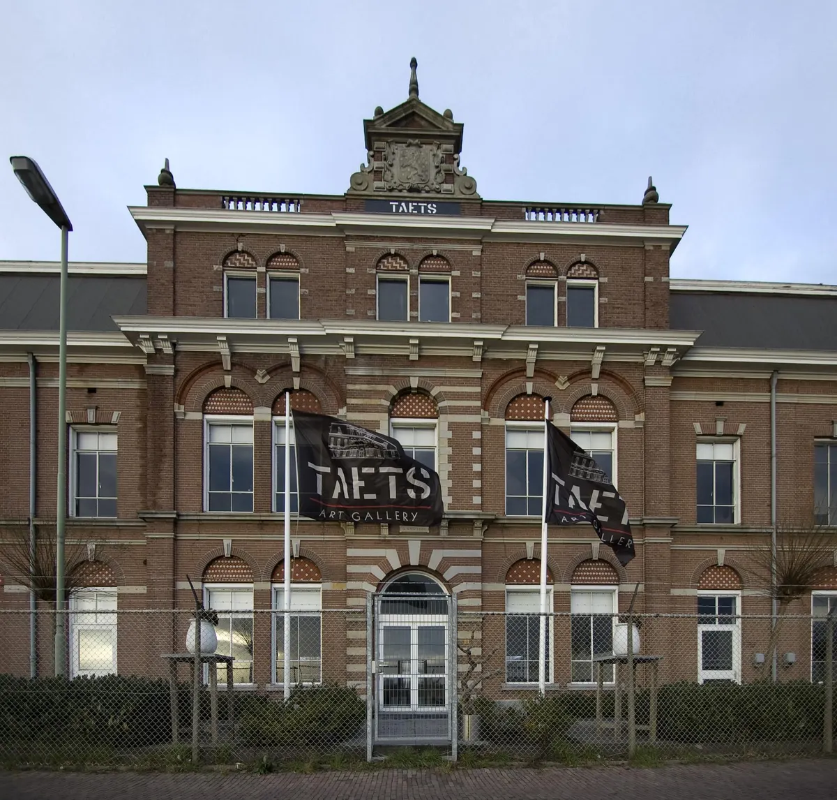 Historic Dutch arms factory building at Hembrug-Zaandam