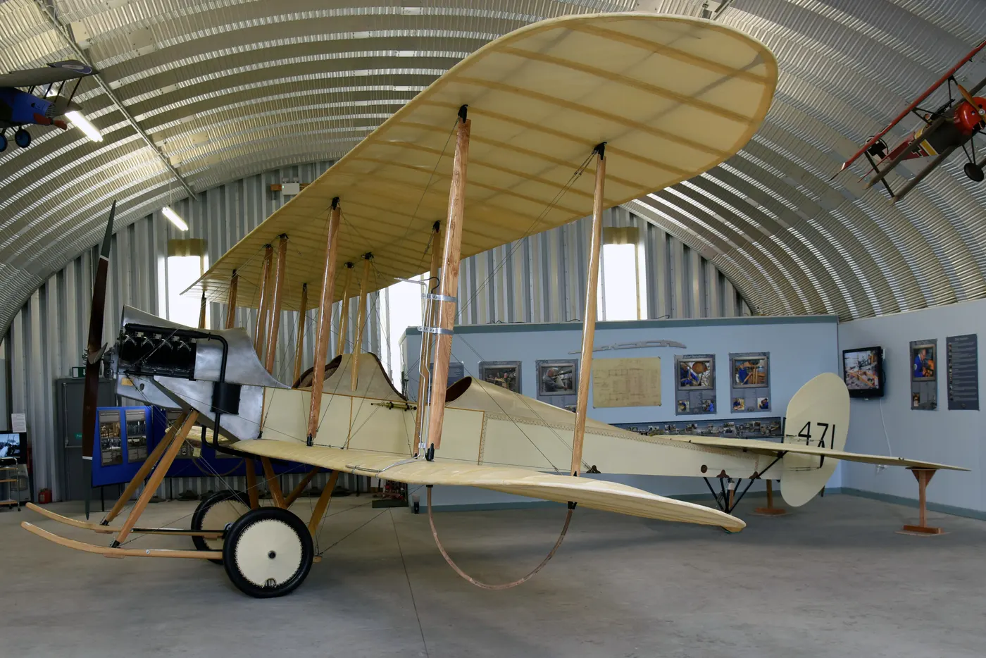 B.E.2a İngiliz keşif uçağı