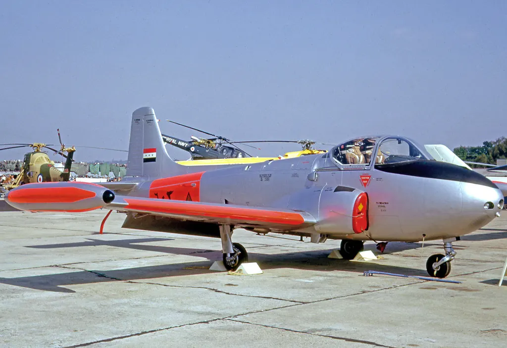 Iraqi Air Force Jet Provost T52 trainer aircraft