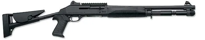 US Marine with Benelli M4 combat shotgun