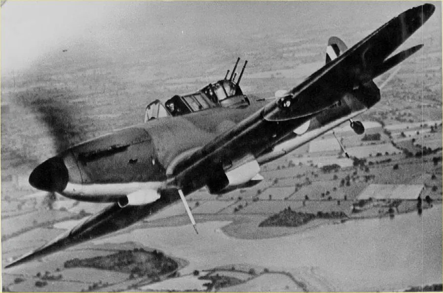 Boulton Paul Defiant İngiliz kule avcısı