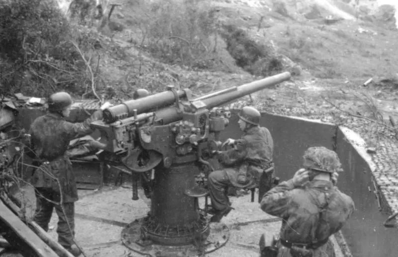 Cannone da 75/46 C.A. modello 34