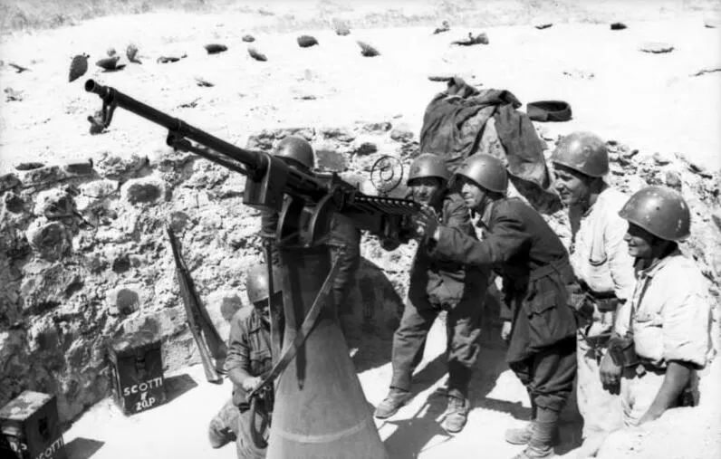 Cannone-Mitragliera da 20/77 (Scotti) İtalyan topu
