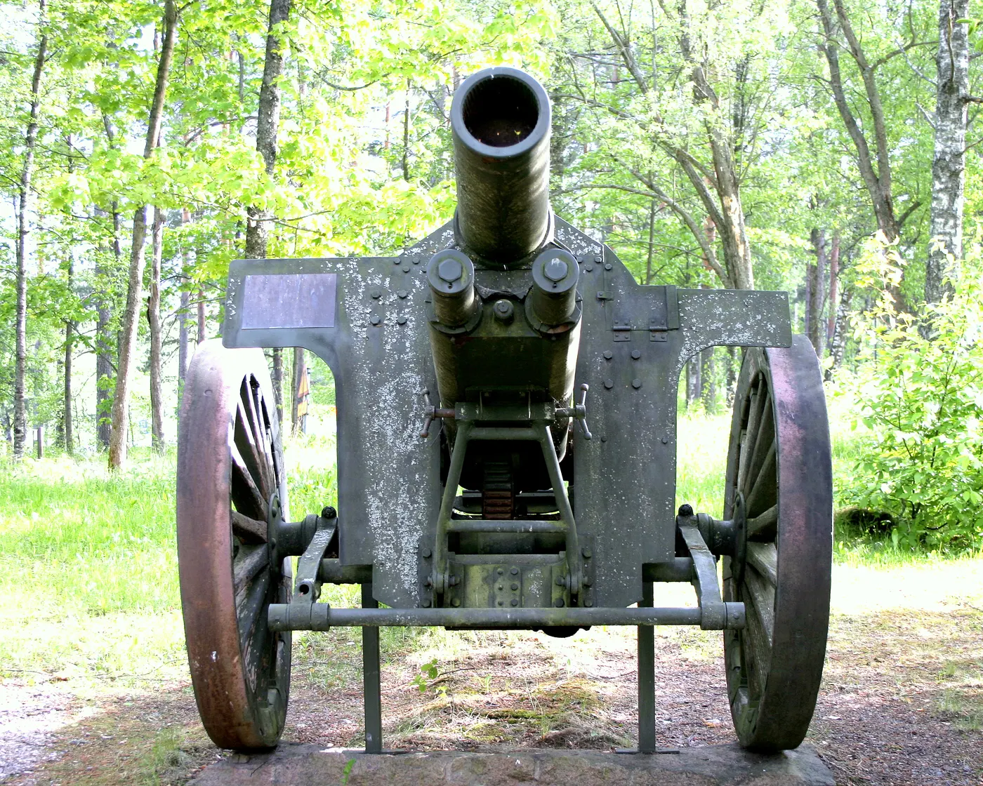 Canon de 155 C modèle 1915 St. Chamond