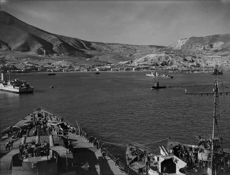 Cezayir kıyısındaki Mers El Kébir deniz üssü