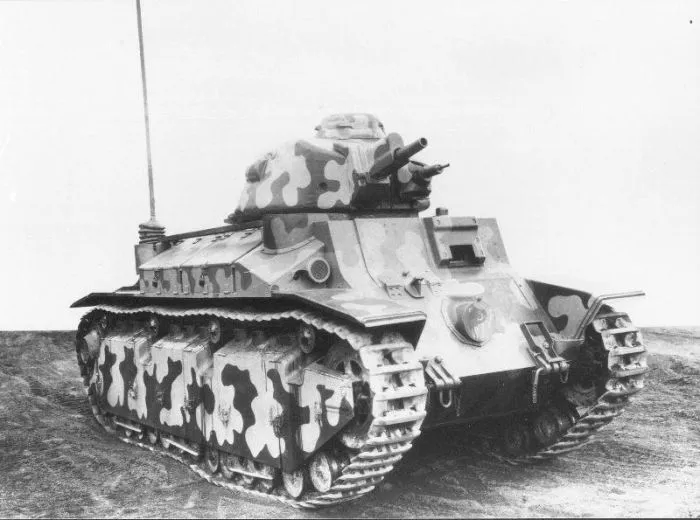 Char D2 orta tankı