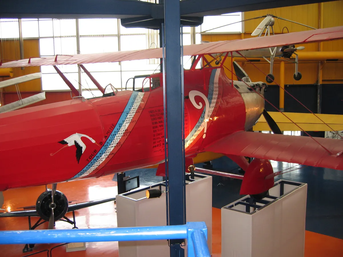 Le Bourget'deki Musée de l'Air et de l'Espace müze binası