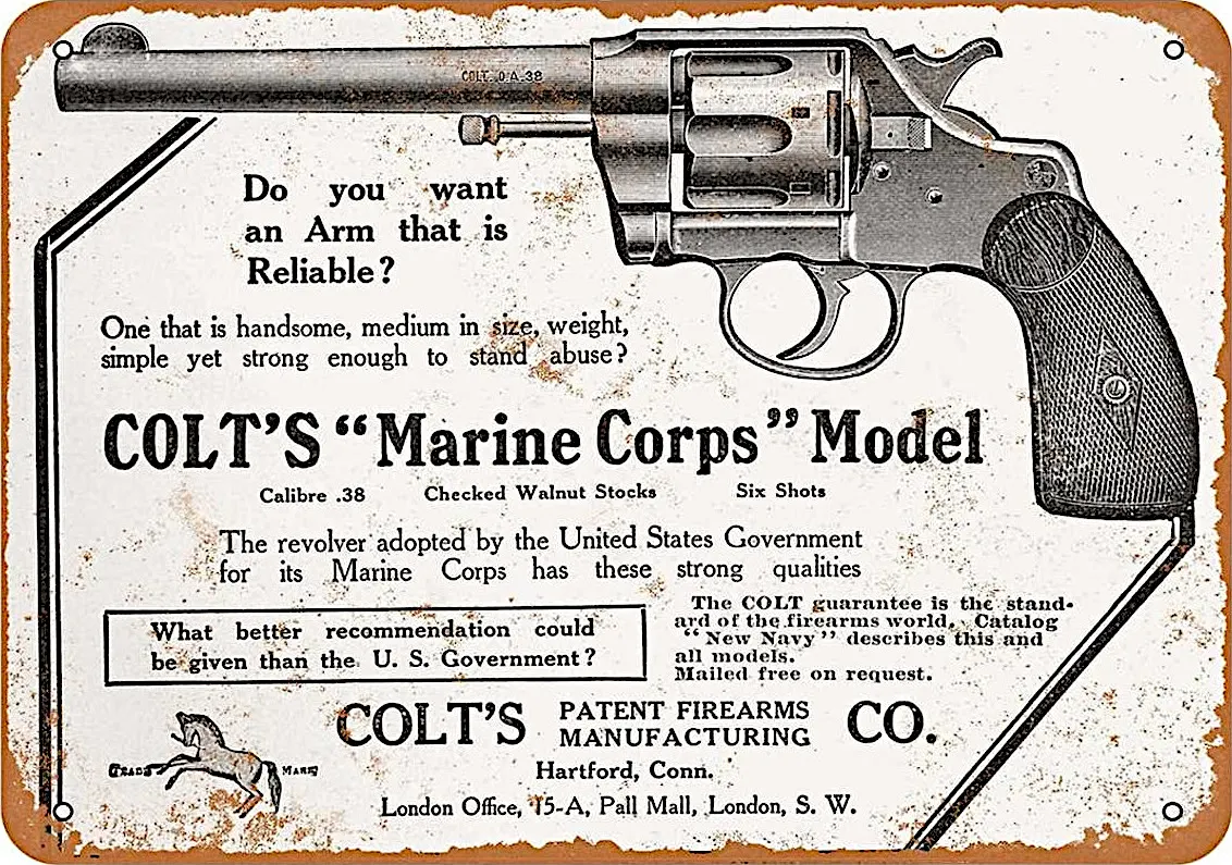 Colt M1905 New Marine revolveri