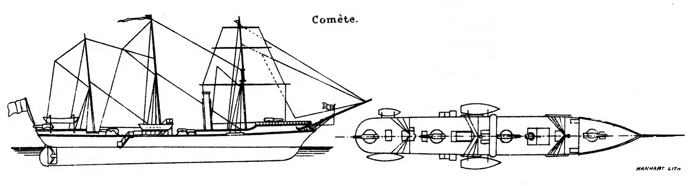 Comète-sınıfı top gemisi