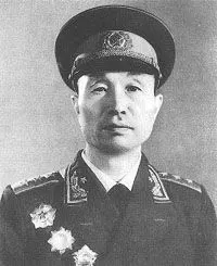 Portrait of Chinese general Zhang Aiping
