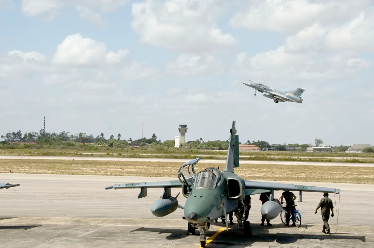 AMX International A-1 attack jet of the Brazilian Air Force