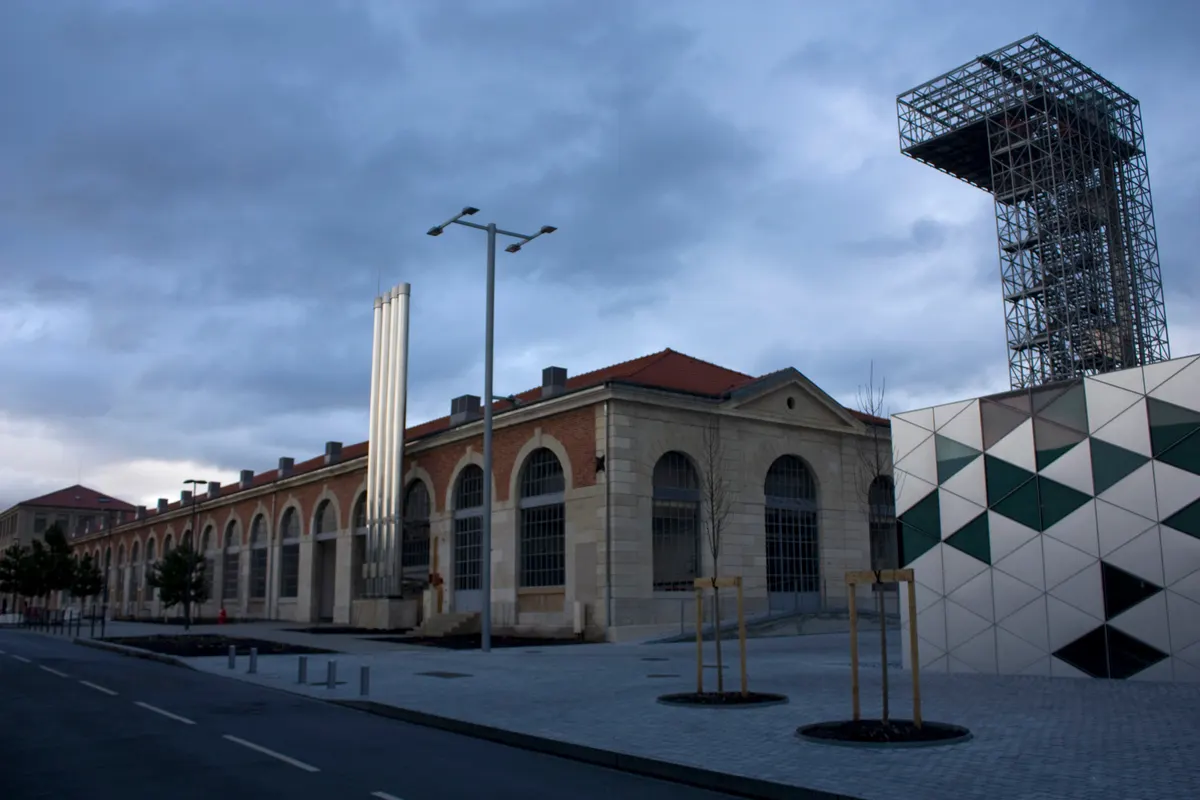 Historic French arms factory building at Saint-Étienne