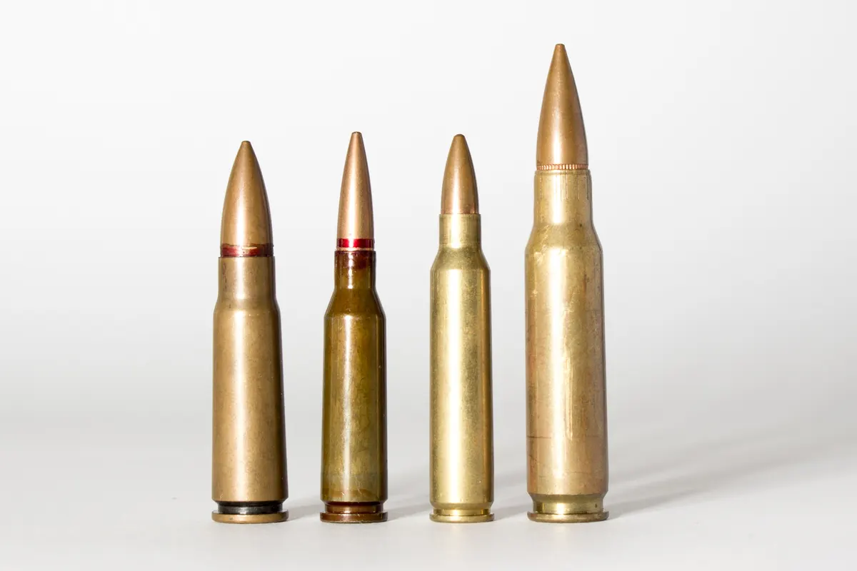 7.62x51mm NATO rifle cartridges
