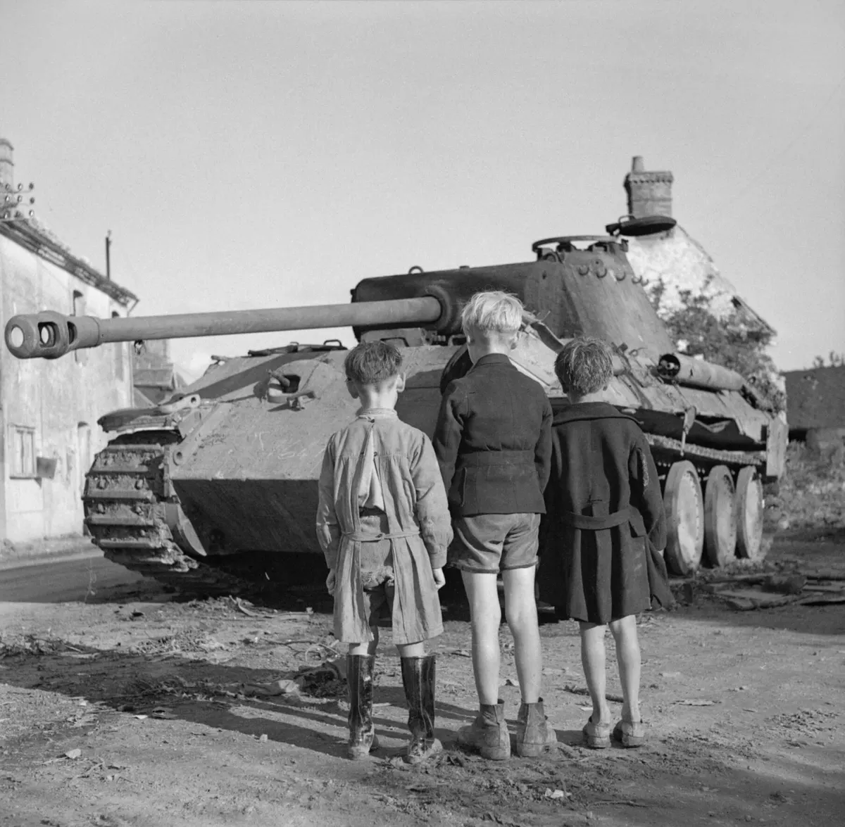 Ağustos 1944 Falaise Cebi çatışmalarında Alman birlikleri veya araçları