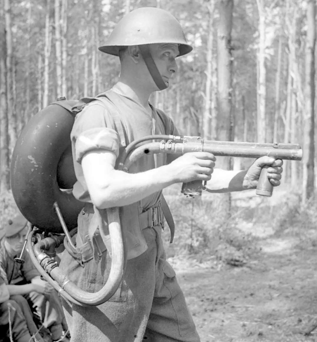 Taşınabilir Flamethrower No 2