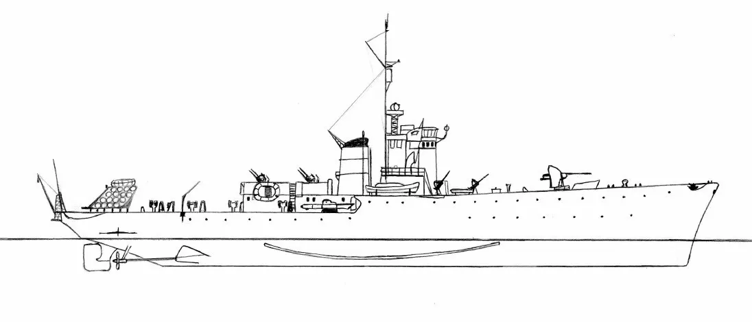 Gabbiano-class corvette