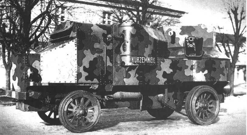 Garford-Putilov armored car