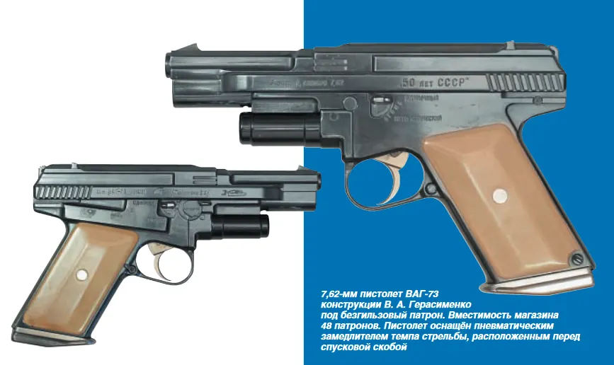 Gerasimenko VAG-73 tabancası