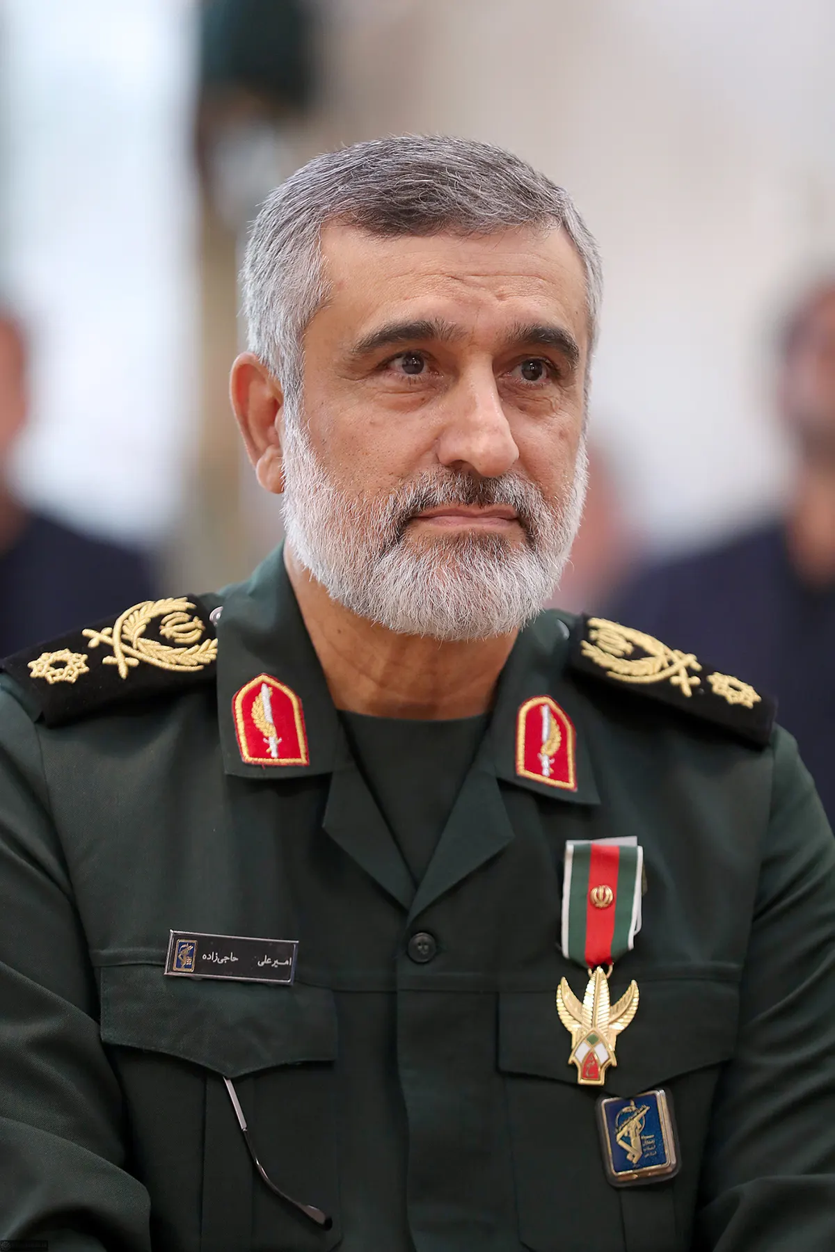Iranian IRGC Aerospace Force commander Amir Ali Hajizadeh