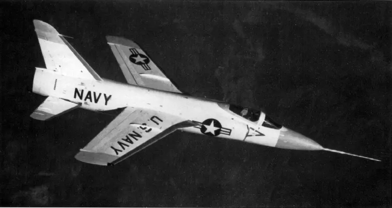 Grumman F11F Super Tiger jet avcısı