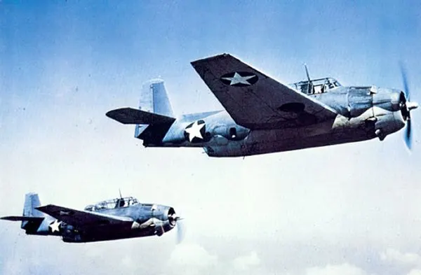 TBF Avenger torpido bombardıman uçağı