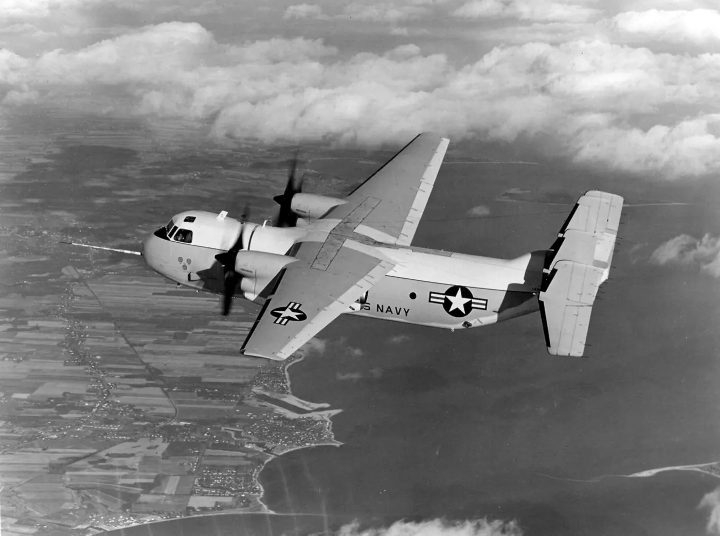 YC-2A Greyhound deniz taşıma uçağı