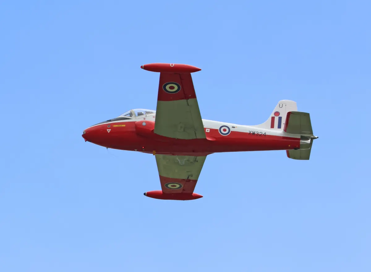 BAC Jet Provost jet eğitim uçağı