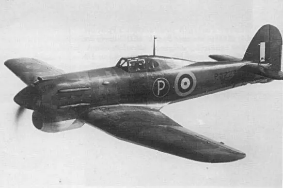 Hawker Tornado İngiliz saldırı uçağı