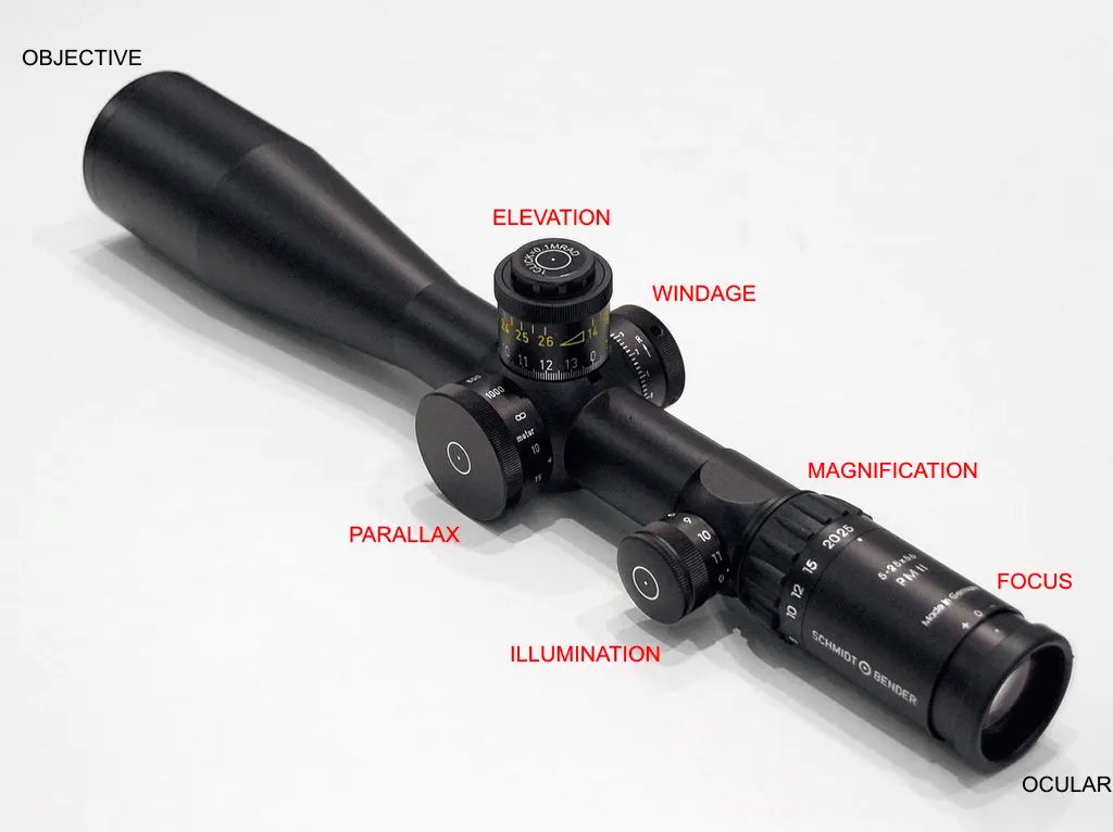 Schmidt and Bender PM II riflescope