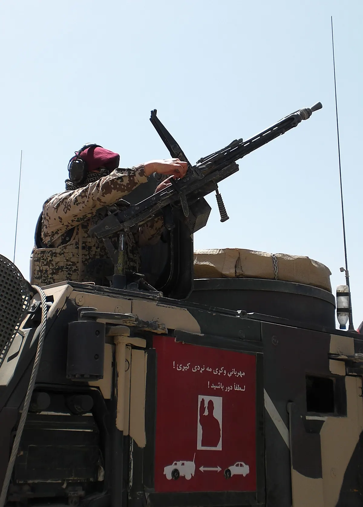 Kunduz eyaletinde devriyedeki Bundeswehr askerleri