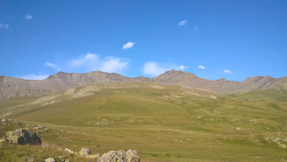 Rusya'nın Dağıstan bölgesindeki dağlık arazi
