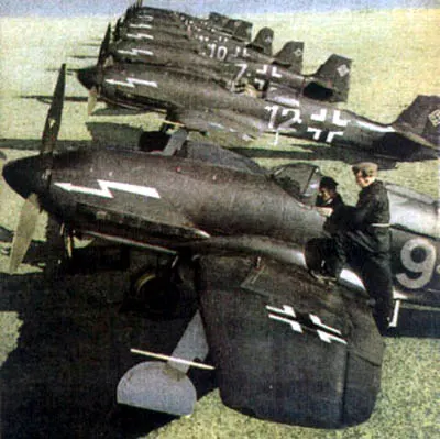 Heinkel He 100 Alman avcısı