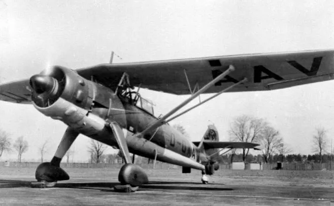 Hs 126 Alman keşif