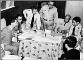 1950'lerde Japonya Öz Savunma Kuvvetleri personeli