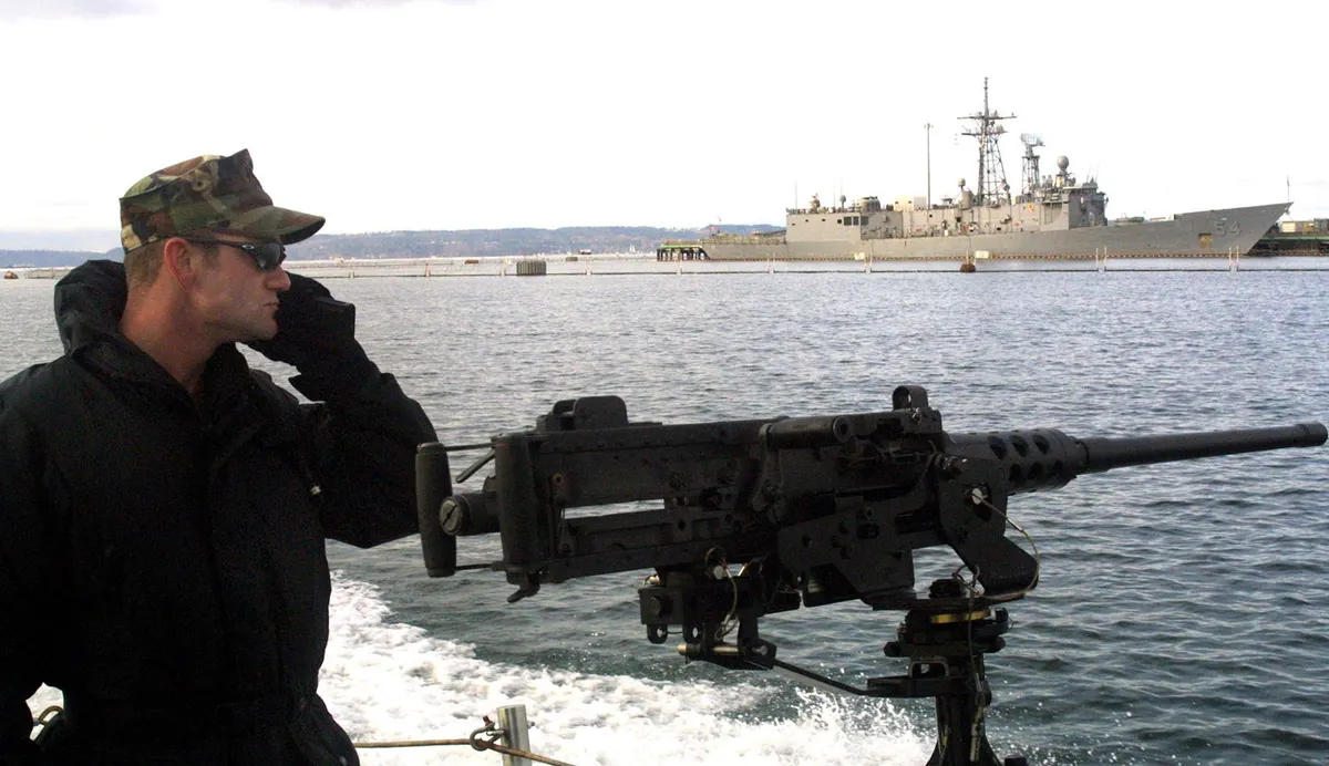 Small naval patrol craft used for coastal defense missions