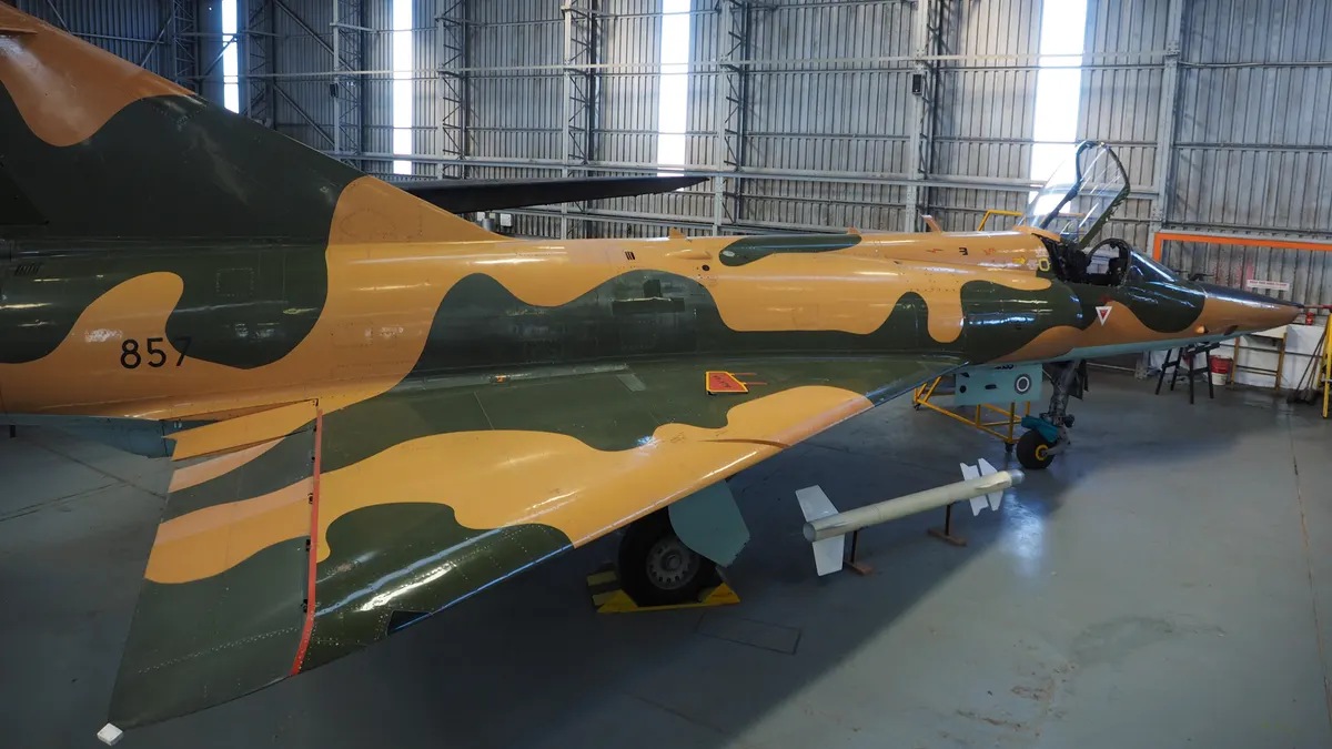 South African Air Force Mirage III fighter