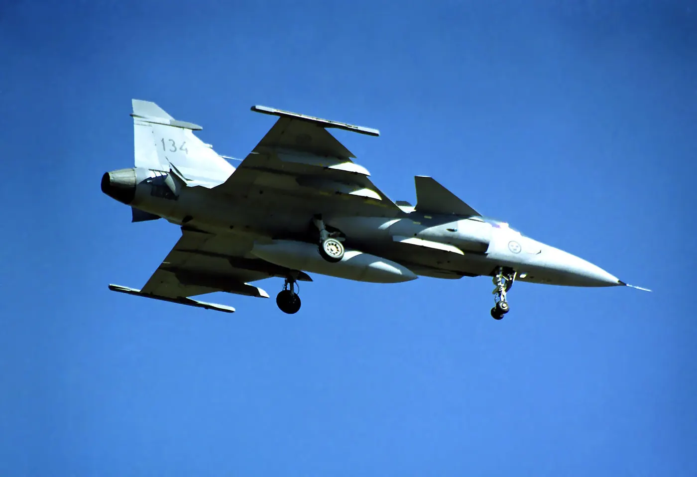 JAS 39A Gripen avcı uçağı