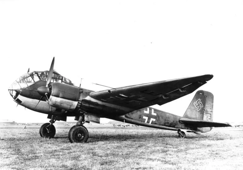 Ju 188 bombardıman uçağı