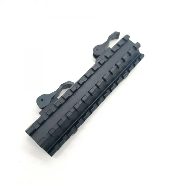Modular rifle handguard and Picatinny rail components