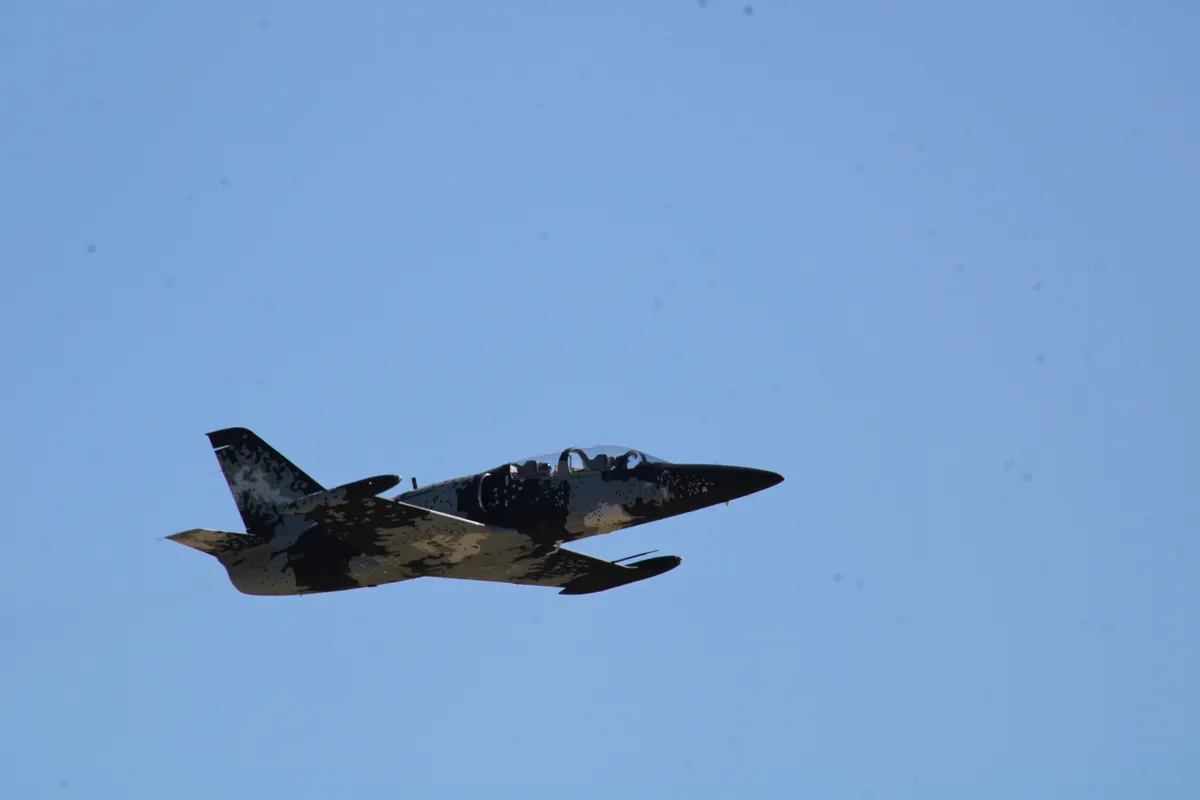 Aero L-39ZA Albatros with GSh-23L cannon pod