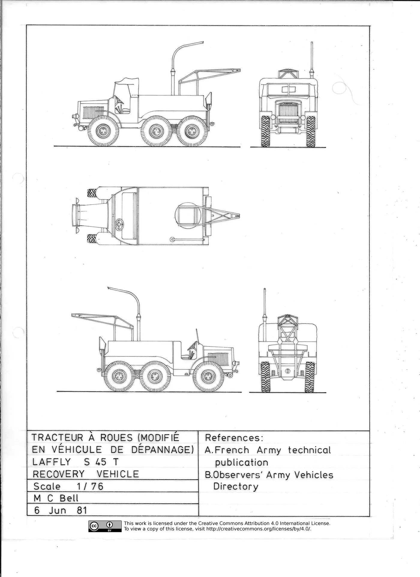 Laffly S45 traktörü