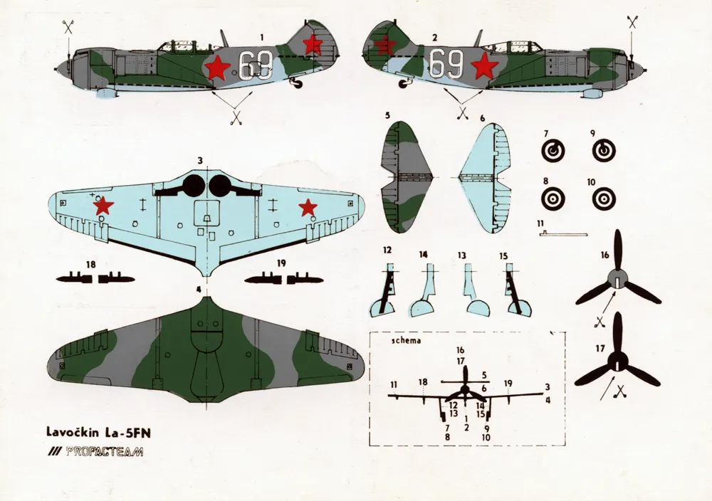 Lavochkin La-5FN Sovyet avcısı