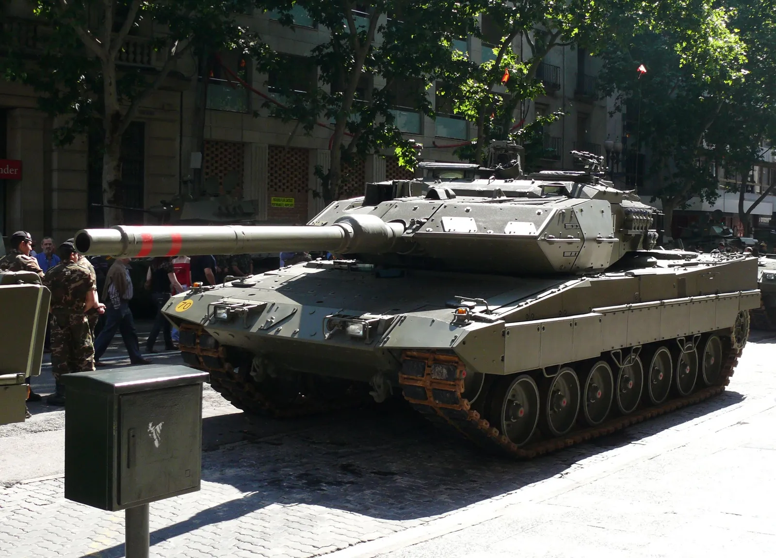 Leopard 2E tankı