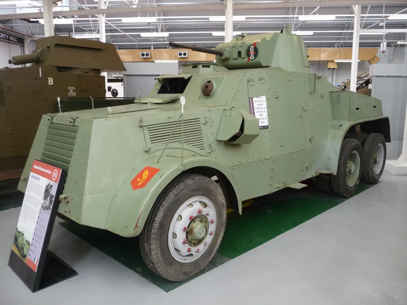 Leyland armoured car